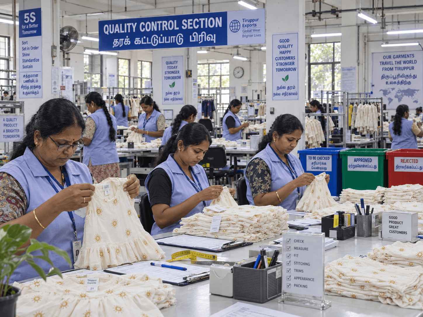 Garment quality inspection