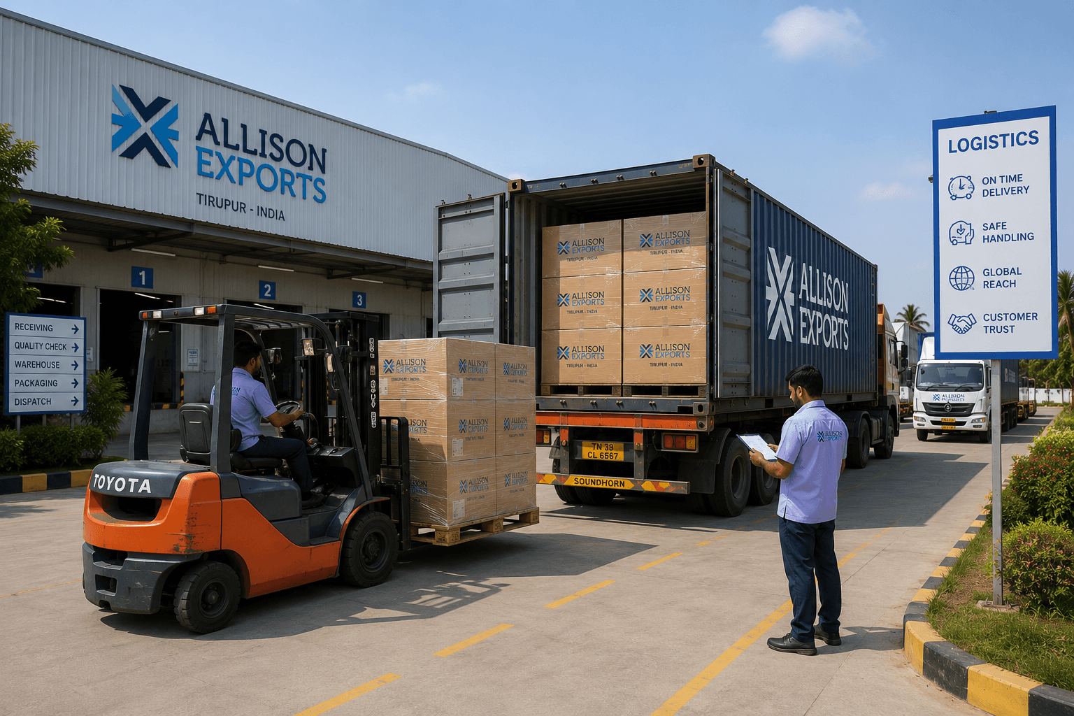 Logistics and shipping